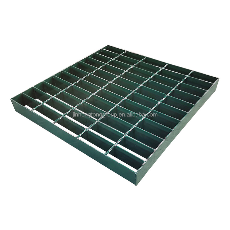 Staal roosterplatform voor wandelpad Staal gegalvaniseerd metalen rasterplaat Staal rooster met draaibalk Aanvaard aanpassing rooster